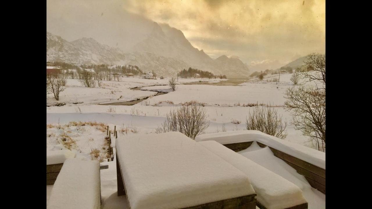 Lofoten Fjord Lodge Saupstad  Ngoại thất bức ảnh
