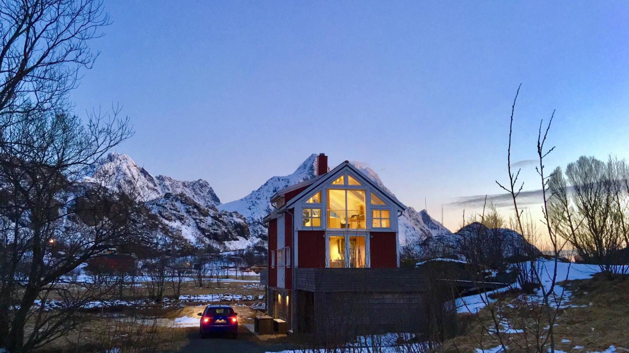 Lofoten Fjord Lodge Saupstad  Phòng bức ảnh